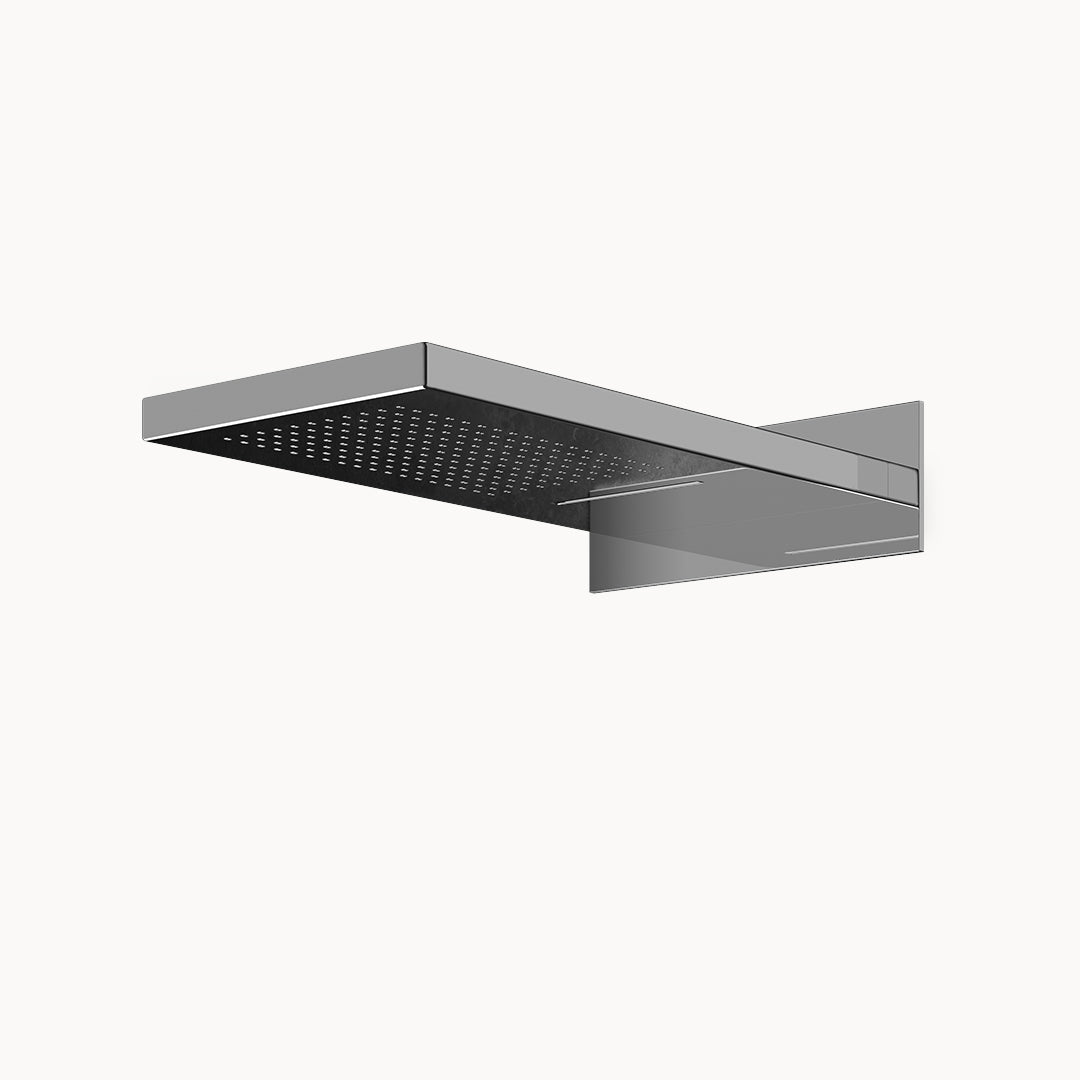 SO604 Stainless Steel Wall-mount Rain Waterfall Shower Head