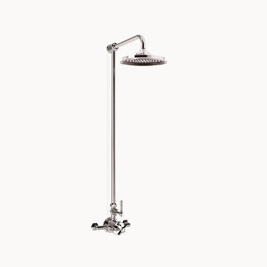 Waldorf Exposed Thermostatic Shower Trim Set with 9" Shower Head, 1 Function