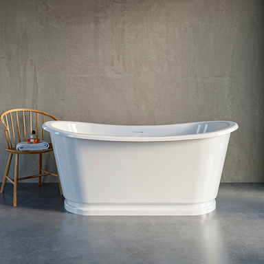 Winsome 66" Freestanding Bathtub with Integrated Overflow