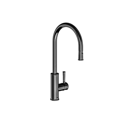 Classic single handle Kitchen Faucet with pull-out sprayer and flexible hose
