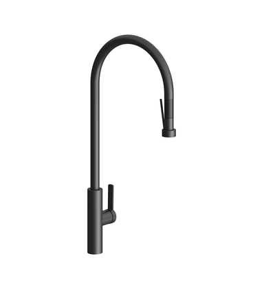 Professional single handle Kitchen Faucet with pull-out sprayer and flexible hose
