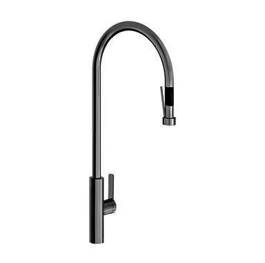 Professional single handle Kitchen Faucet with pull-out sprayer and flexible hose