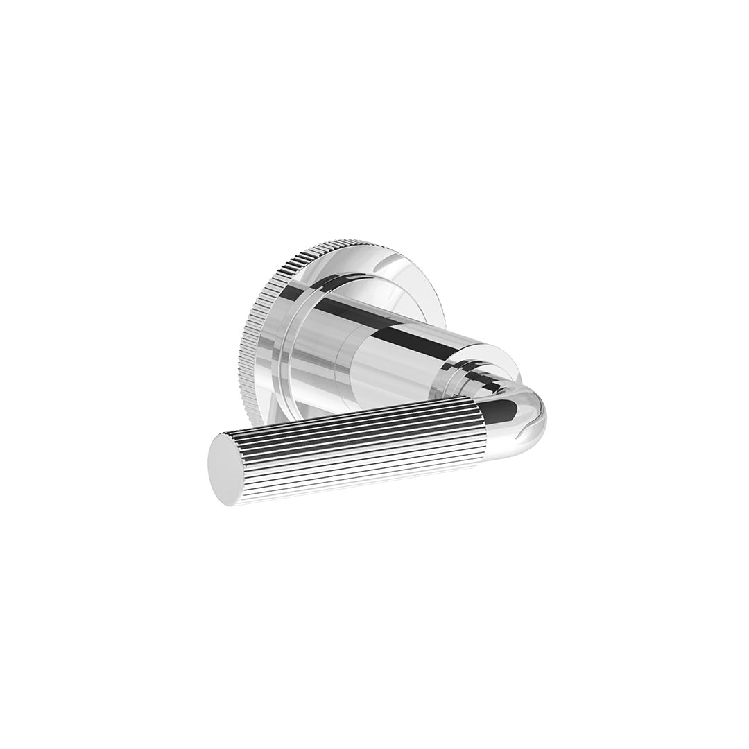 Techno Chic Volume Control Shower Trim, Vertical Lines, 1 Function