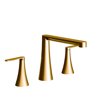 Konic Lever Deck mounted Roman bath faucet