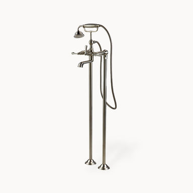 Berea Floor Mount Tub Filler with Hand shower