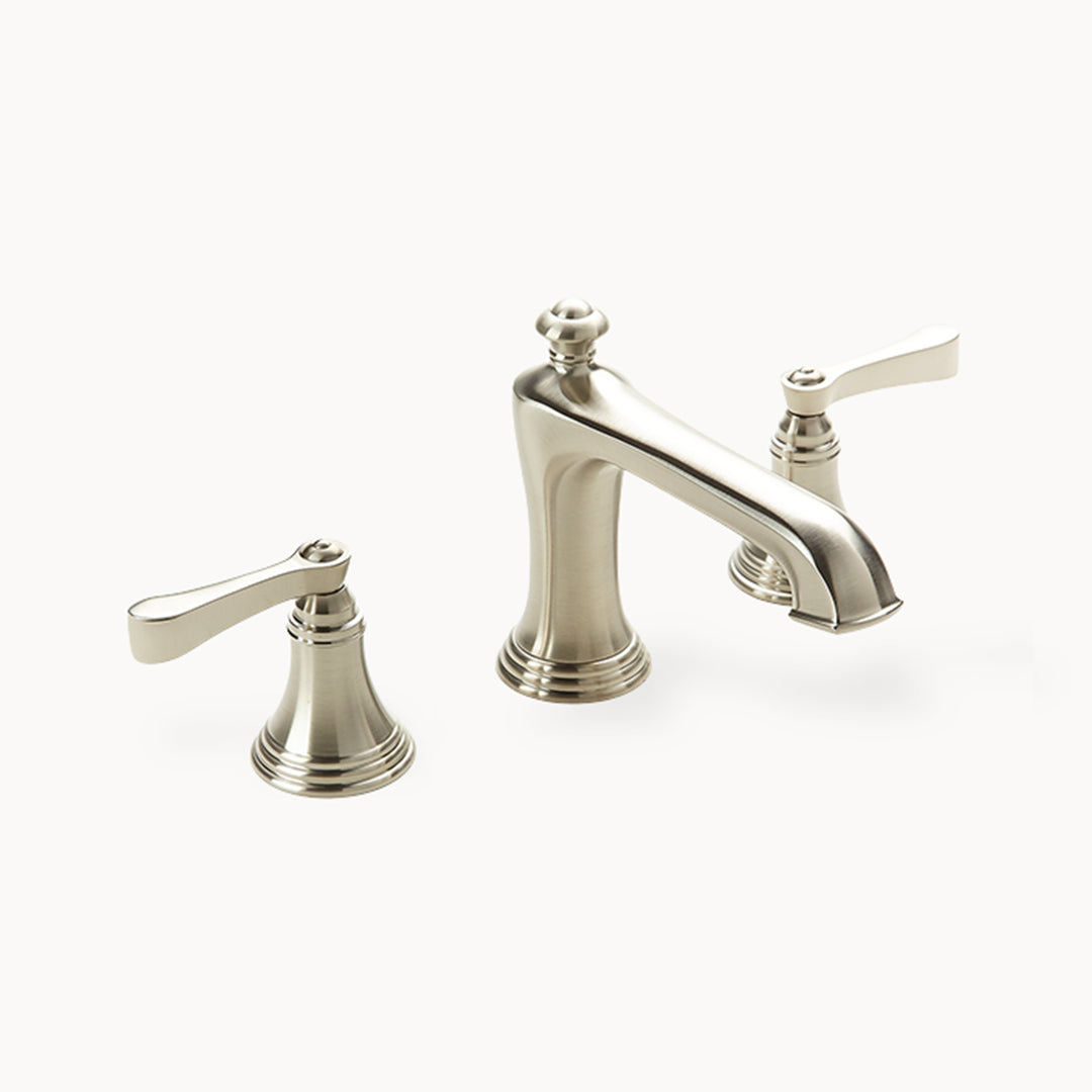 Berea Widespread Bathroom Faucet with Metal Lever Handles