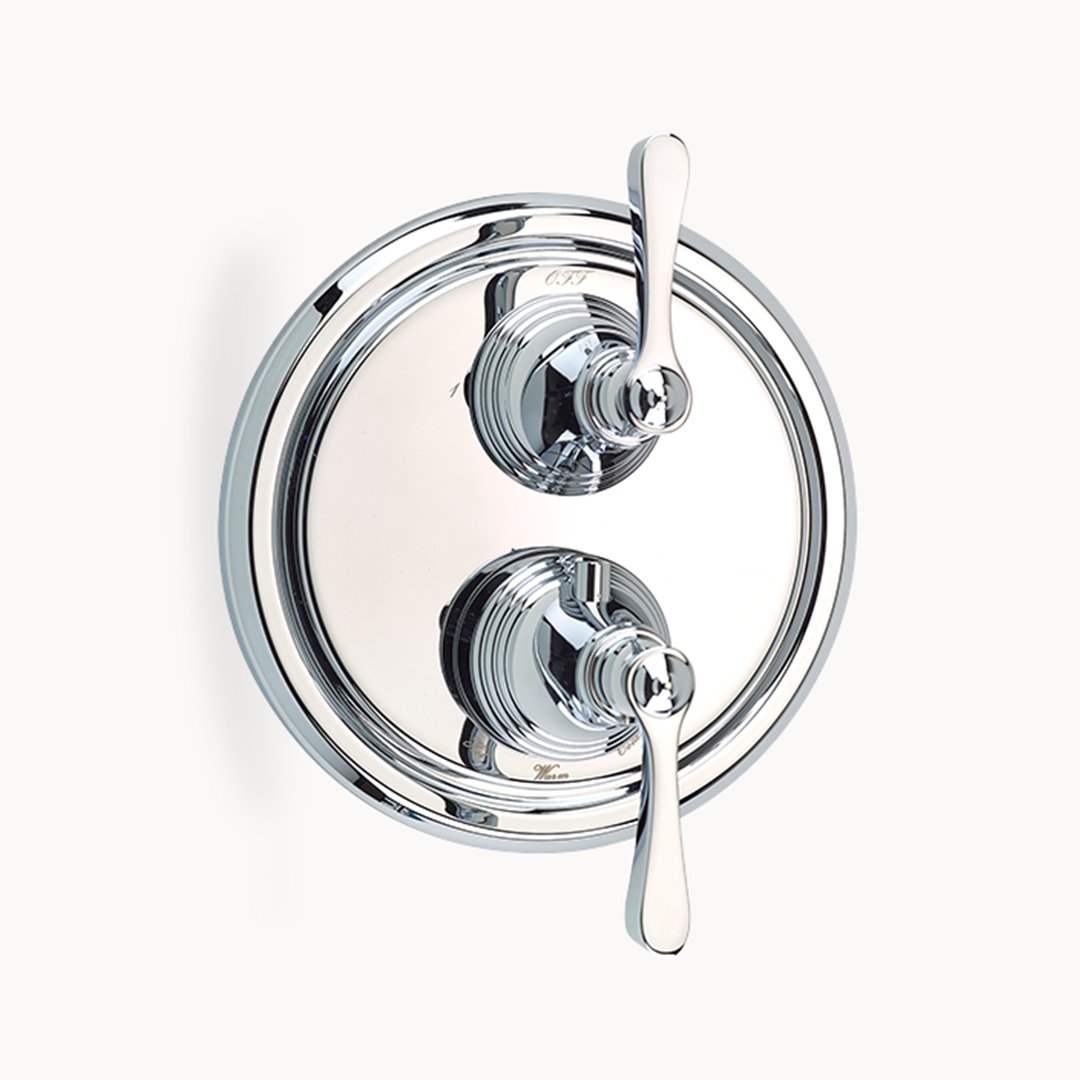 Berea Thermostatic Shower Trim with Volume Control and Diverter, 2 Non-shared Functions