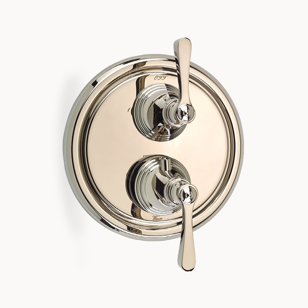 Berea Thermostatic Shower Trim with Volume Control and Diverter, 2 Non-shared Functions