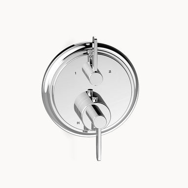 Darby Thermostatic Two-Way Shower Trim with Volume Control and Diverter, 2 Non-shared Functions