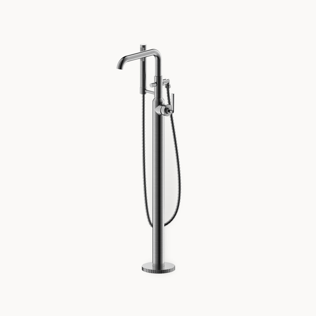 Fenmore Floormount Tub Filler With Handshower