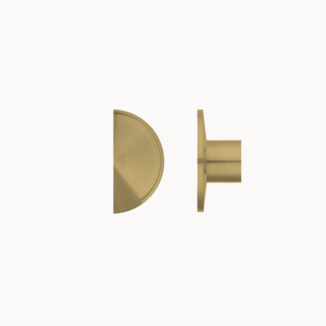 Niki Dished Semi-Circle Cabinet Knob