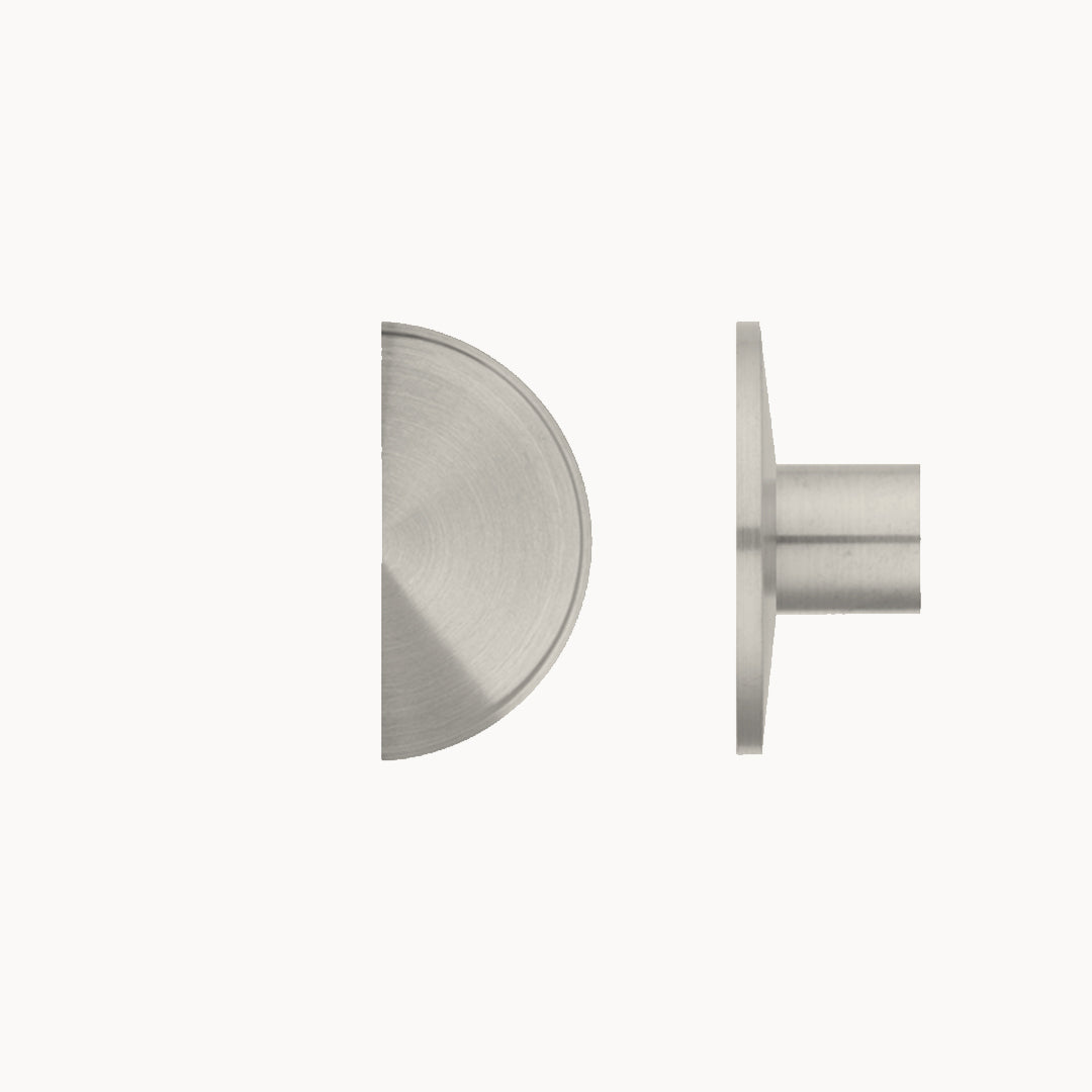 Niki Dished Semi-Circle Cabinet Knob