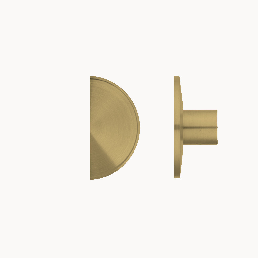 Niki Dished Semi-Circle Cabinet Knob