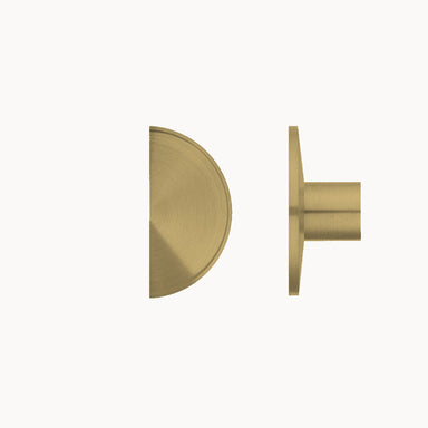 Niki Dished Semi-Circle Cabinet Knob