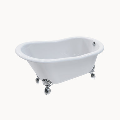 Belgravia 60" Slipper Freestanding Footed Bathtub