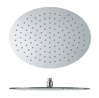 16" x 12" Oval Stainless Steel Rain Shower Head