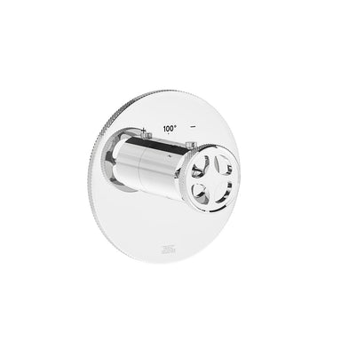 Techno Chic Thermostatic wall valve - trim only - Knurling