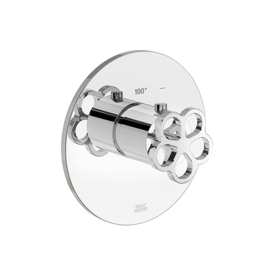Industrial Chic Thermostatic Shower Trim, 1 Function