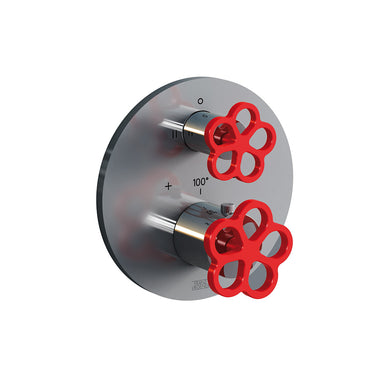 Industrial Chic Thermostatic Shower Trim, 1 Function