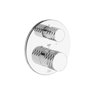 Universal Thermostatic Shower Trim with Diverter, Diamond, 2 Functions