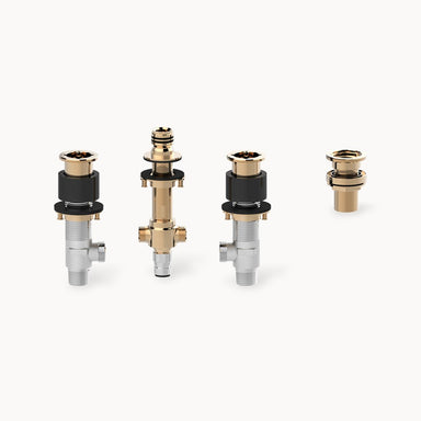 Deck-mount Tub Faucet with Hand Shower Rough-in Valves (Darby, Taos)