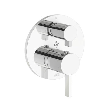 Lollipop Thermostatic Shower Trim with Three-Way Diverter, 3 Functions