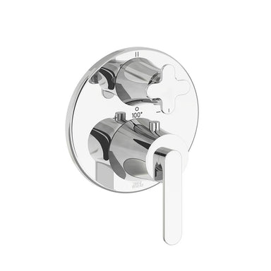 Konic Thermostatic Shower Trim with Three-Way Diverter, 3 Functions
