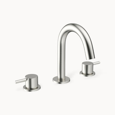 MPRO Widespread Bathroom Faucet with Metal Lever Handles