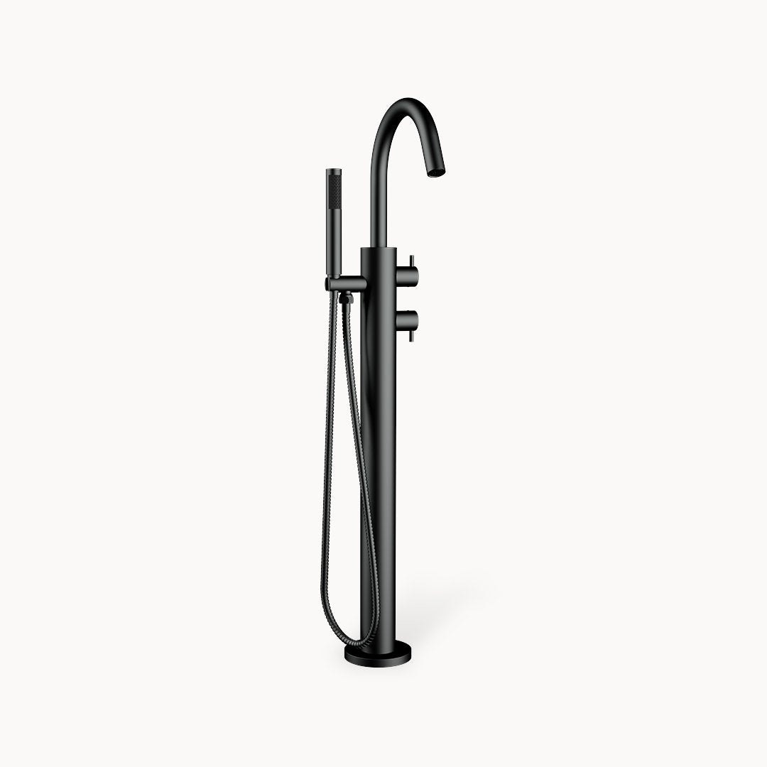 MPRO Floor Mount Tub Filler with Hand Shower