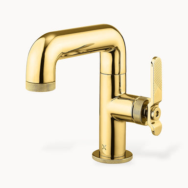 UNION Single Hole Bathroom Faucet with Metal Lever Handle