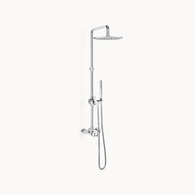 UNION Exposed Thermostatic Shower Trim with 10" Shower Head and Hand Shower