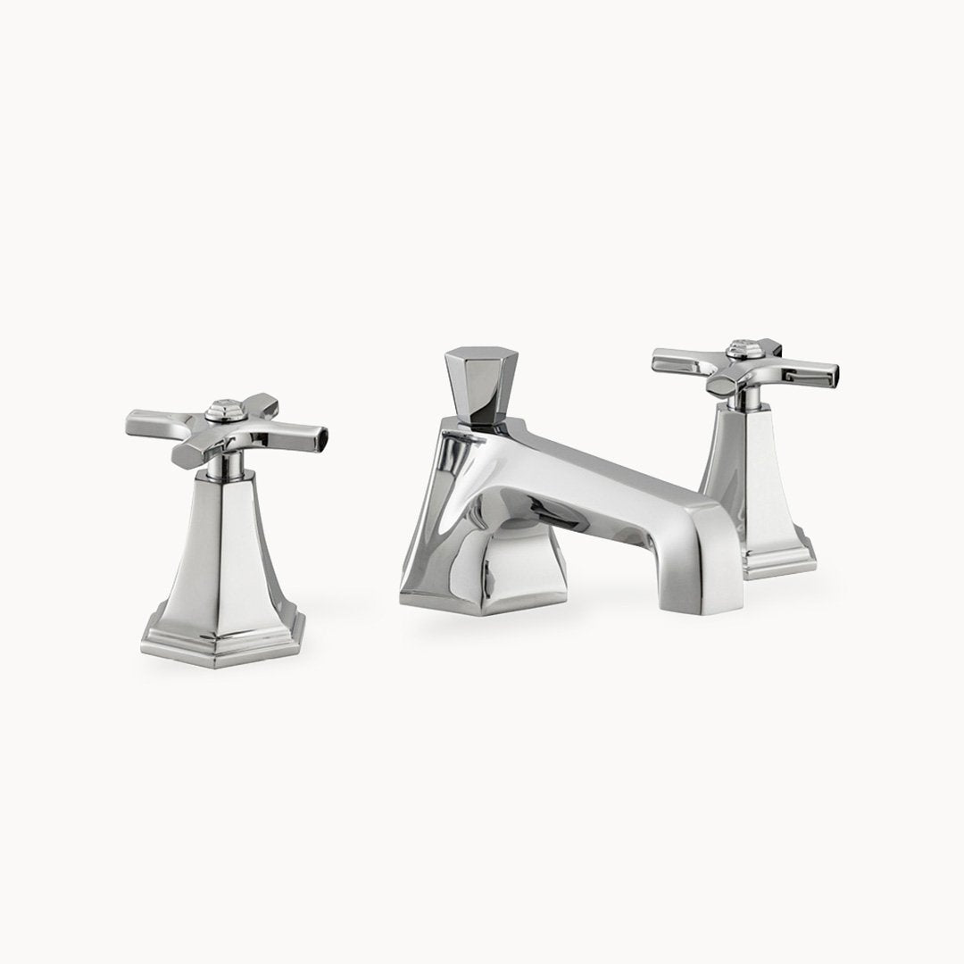 Waldorf Widespread Bathroom Faucet with Cross Handles