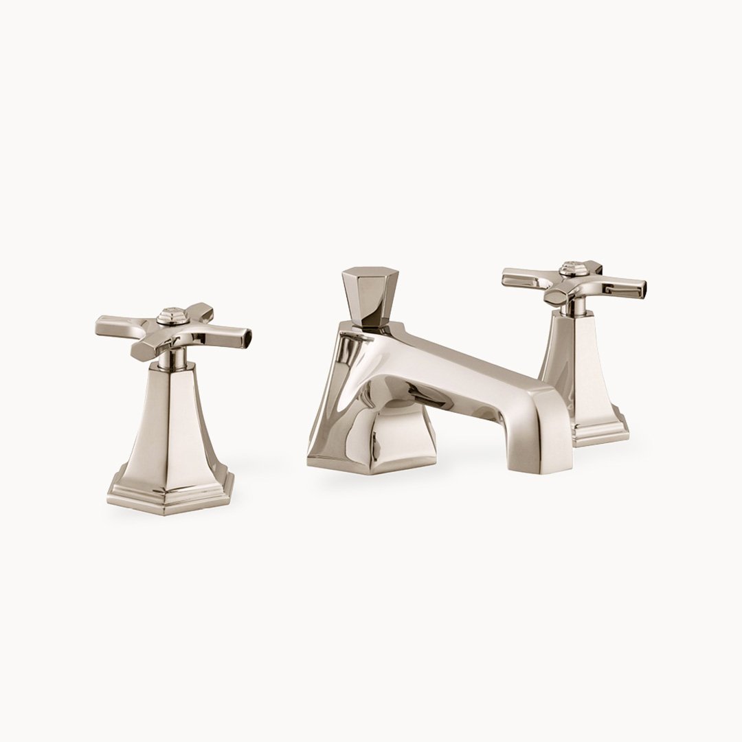 Waldorf Widespread Bathroom Faucet with Cross Handles
