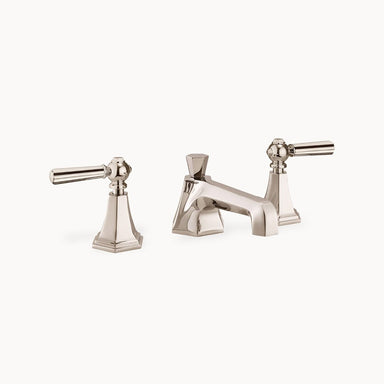Waldorf Widespread Bathroom Faucet with Metal Lever Handles