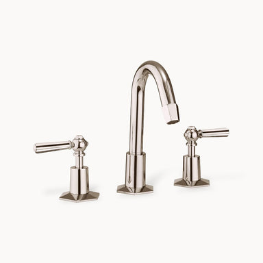 Waldorf Widespread Bathroom Faucet with Metal Lever Handles