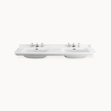 Waldorf 59" Double Basin Sink