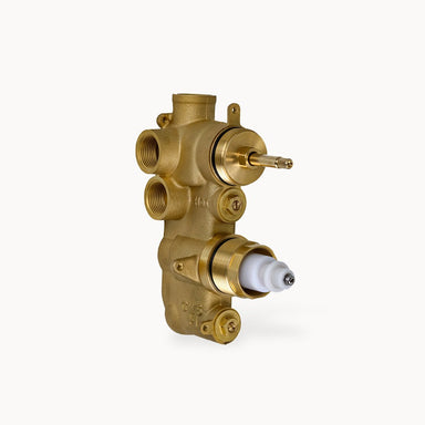 2500 3/4" Thermostatic Rough-in Valve with Integrated Volume Control/3-Way Diverter - 3 Non-shared Functions