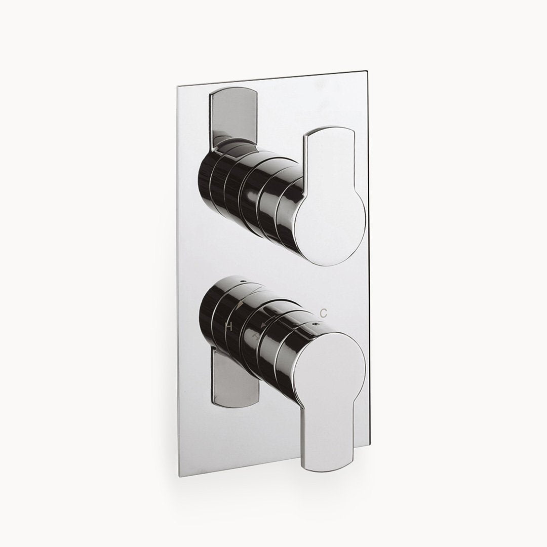 Wisp 2500 Thermostatic Shower Trim with Three-way Diverter, 3 Non-shared Functions