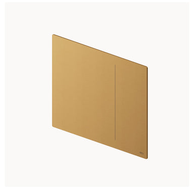 AC917 Stainless Steel Flush Actuator Plate (for Geberit Sigma flush systems) in Stainless Steel Matte Gold PVD