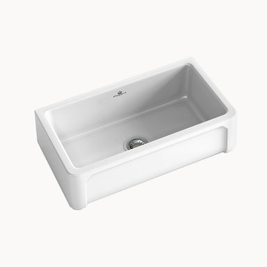 BRITTANY 31" Farmhouse Apron Front Single-bowl Fireclay Sink