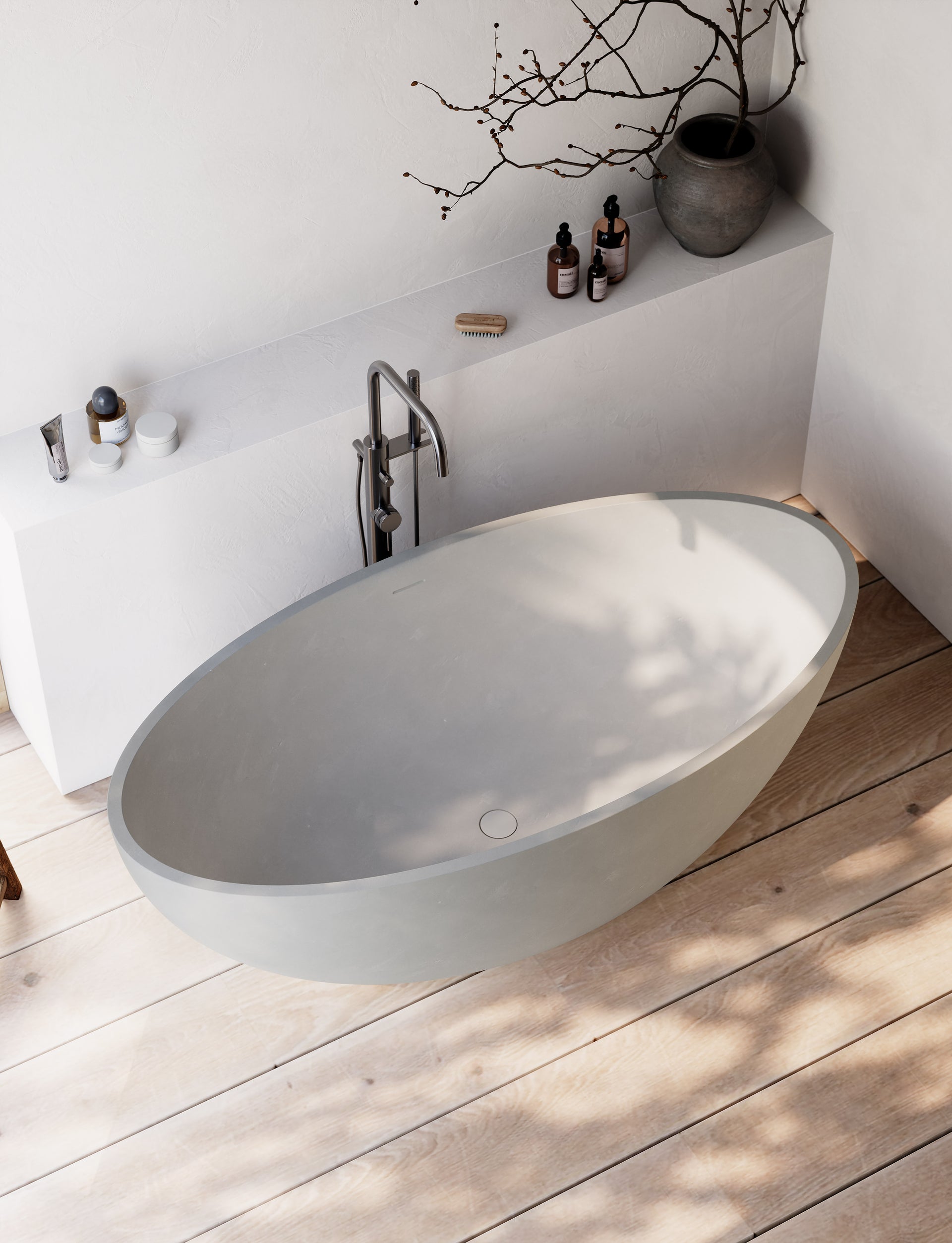 Natoma 66" Freestanding Bathtub