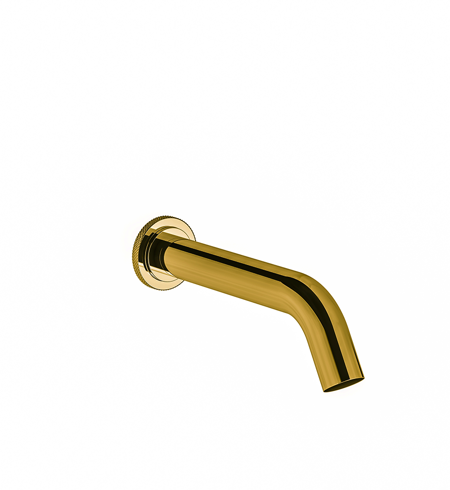 Techno Chic Tub wall spout - Knurling