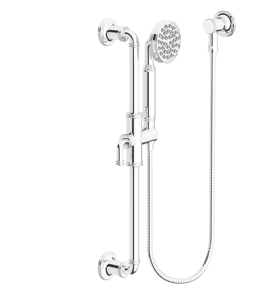 Classic Slidebar with Handshower assembly and elbow