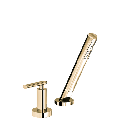 Nerea Deck-mount Roman Diverter and Handshower Set