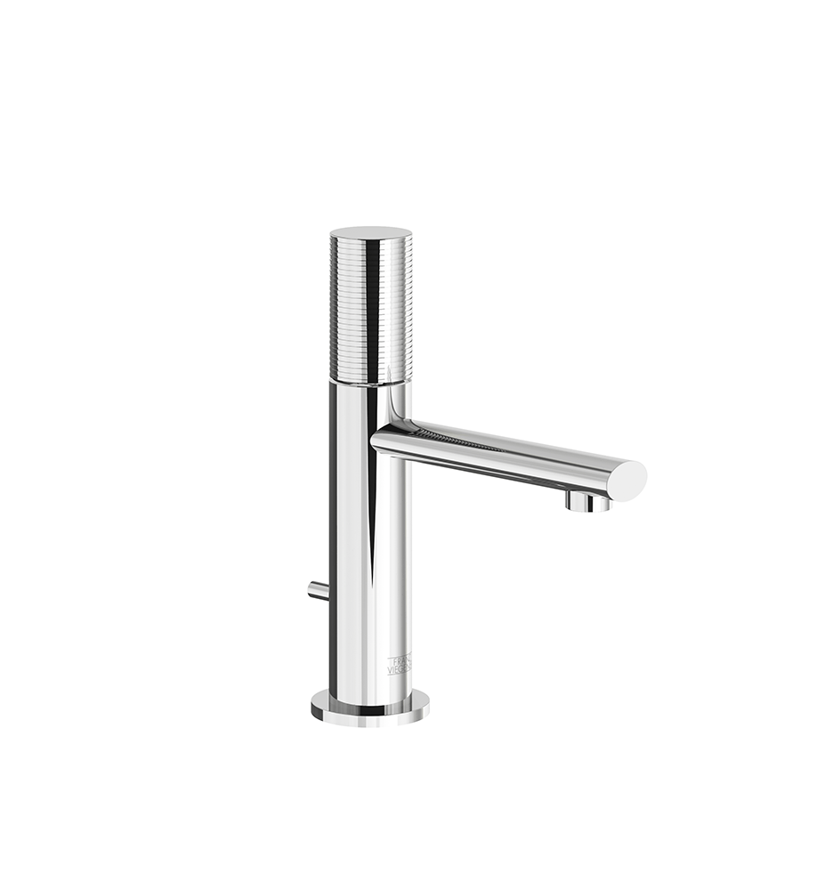 Nerea Single handle luxury lavatory set with pop-up drain assembly - Rings