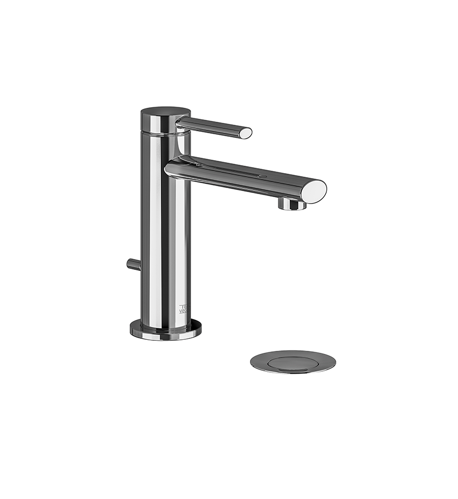 Nerea Single handle luxury lavatory set with pop-up drain assembly