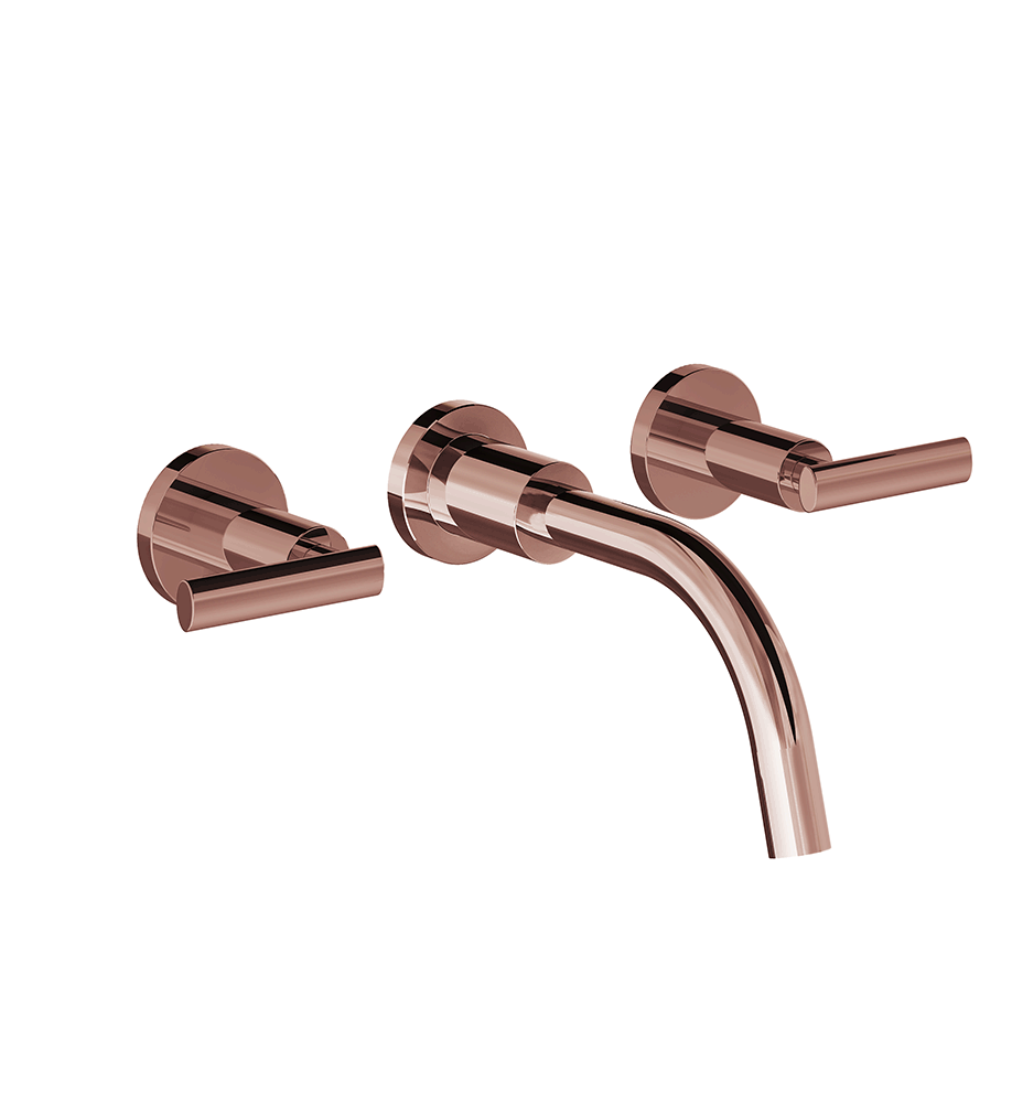 Nerea Wall-mounted lavatory faucet - trim only