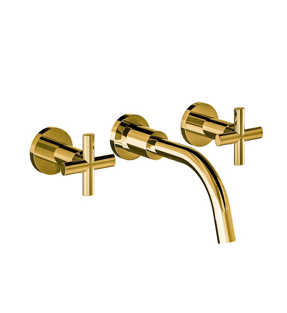 Nerea Wall-mounted lavatory faucet - trim only