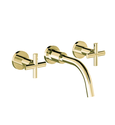 Nerea Wall-mounted lavatory faucet - trim only