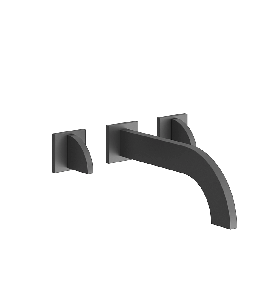 Edge Wall-mounted lavatory faucet - trim only